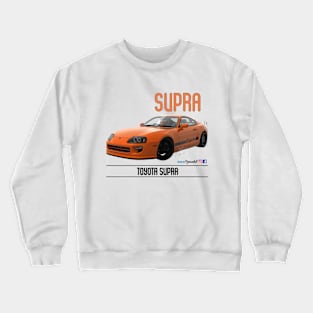 Supra Drift Orange Crewneck Sweatshirt